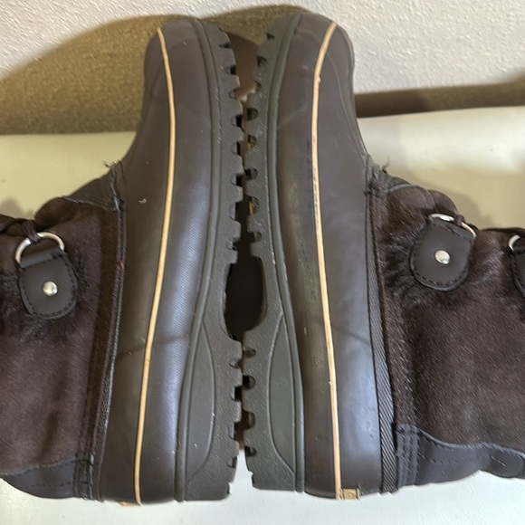 Khombu fur-lined duck boots size 8 - Picture 6 of 8